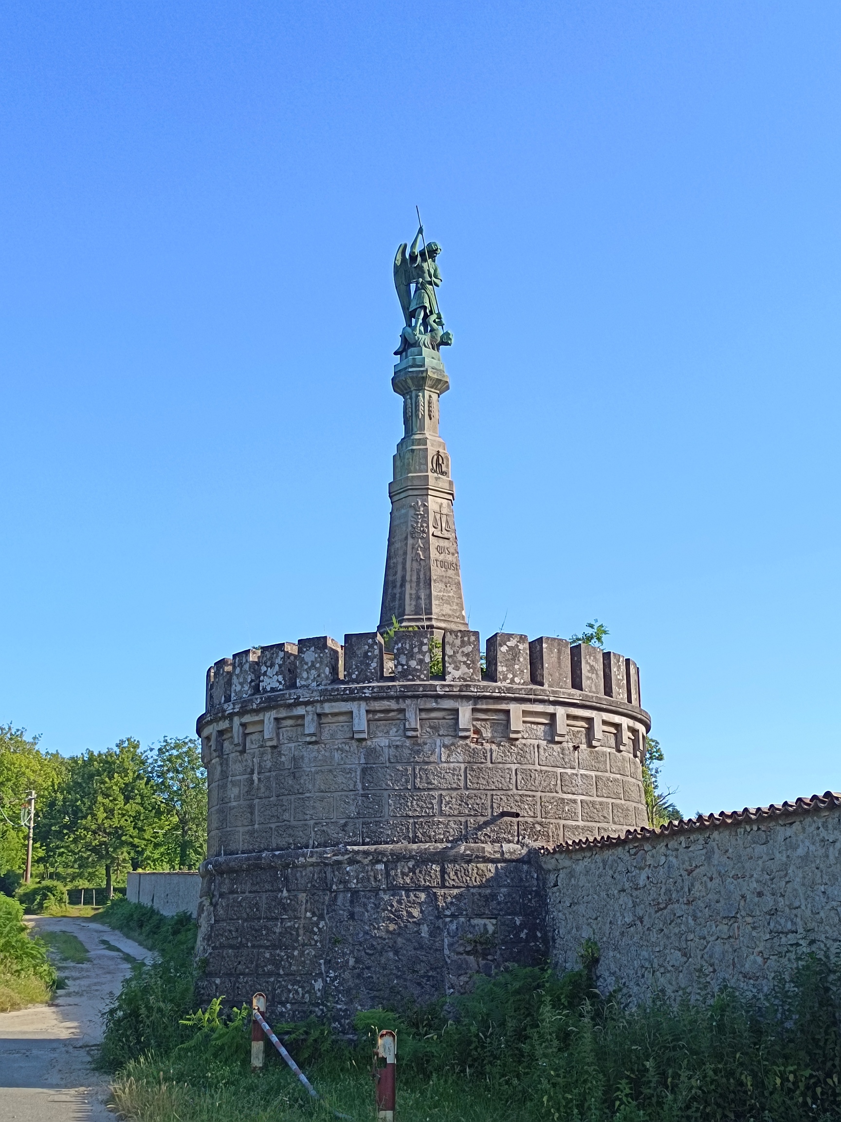 Statue of archangel Michael