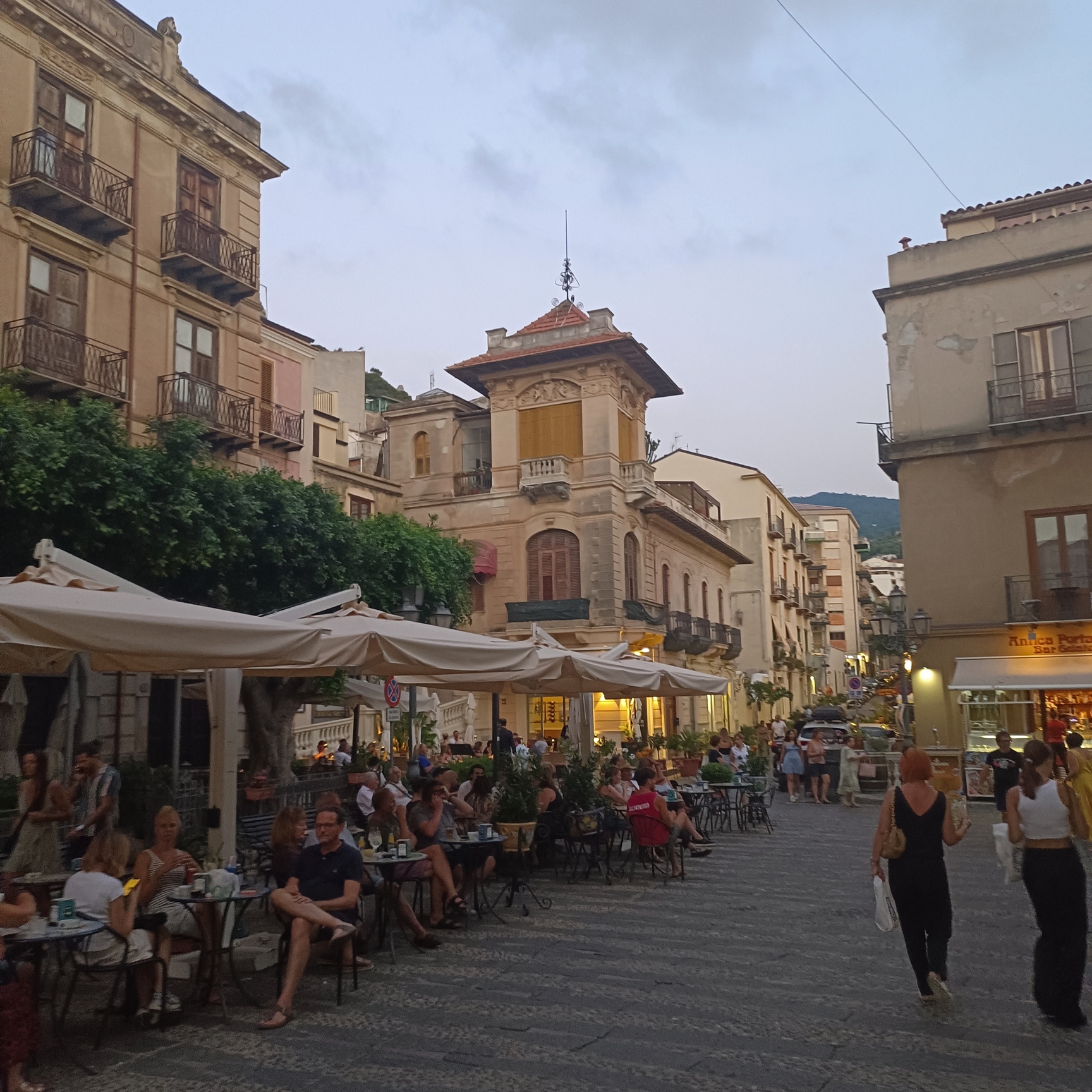 Cefalu in the evening