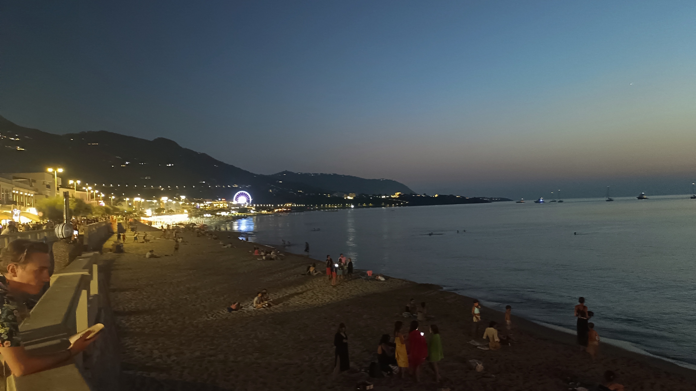 Cefalu in the evening