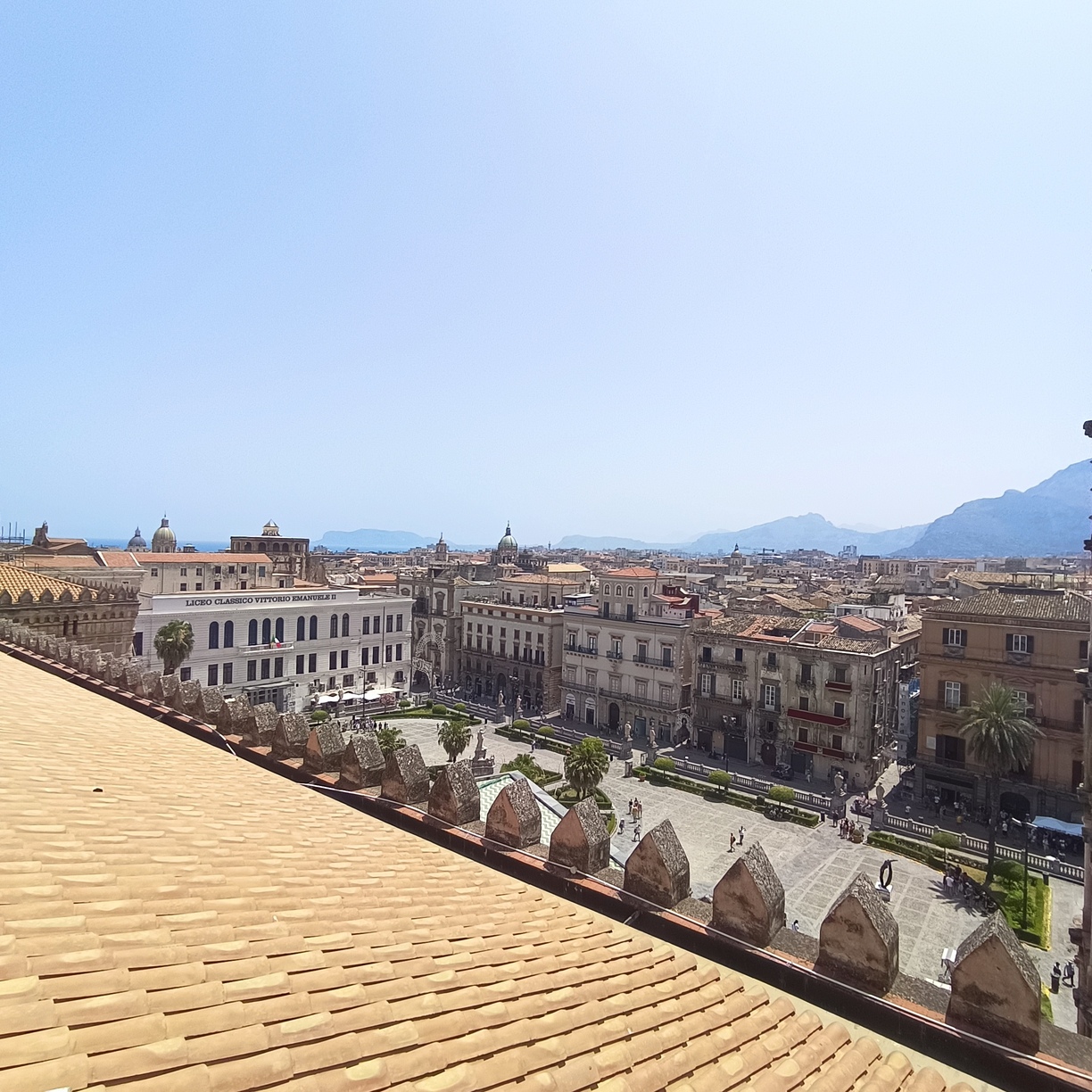 Roof of the dome